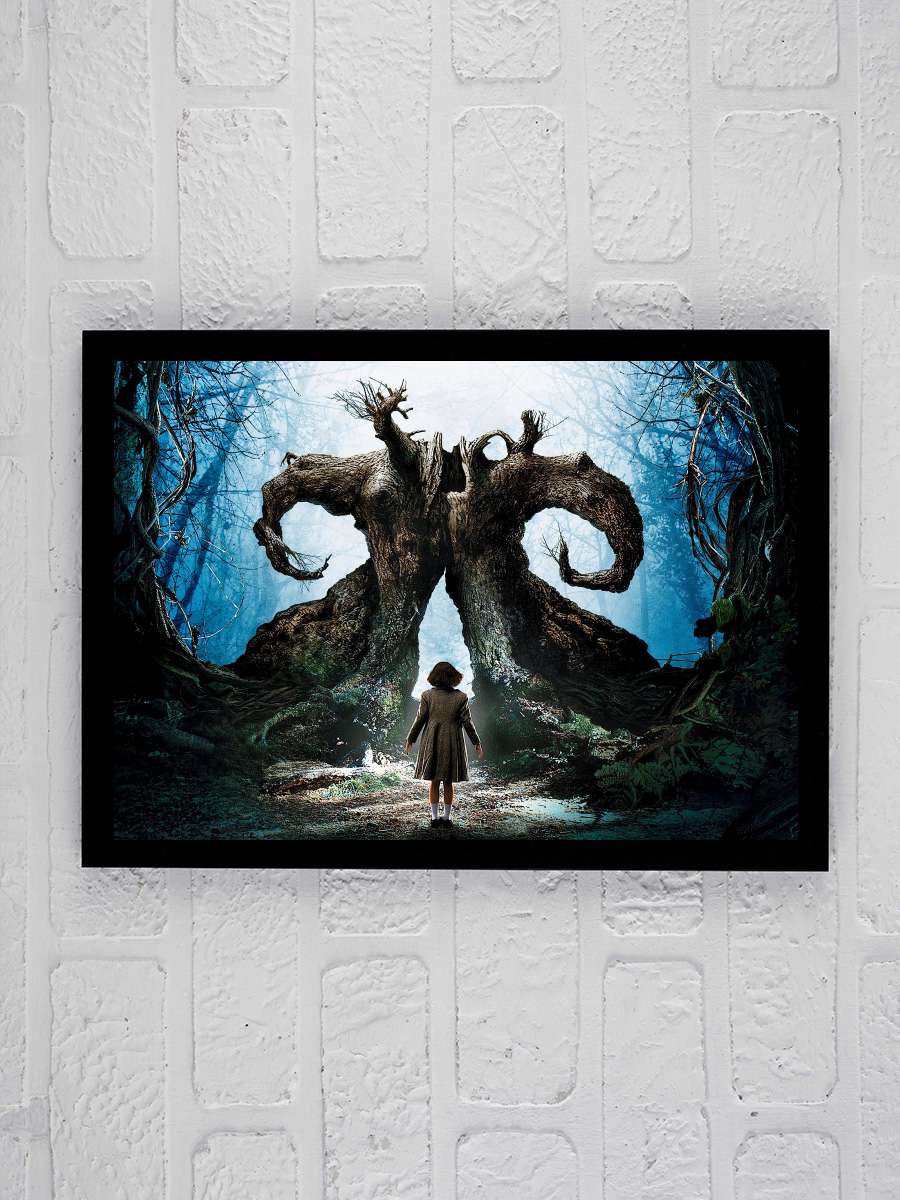 Pan'ın Labirenti - El laberinto del fauno Film Tablo Siyah Çerçeveli Film Poster Afiş Tablo