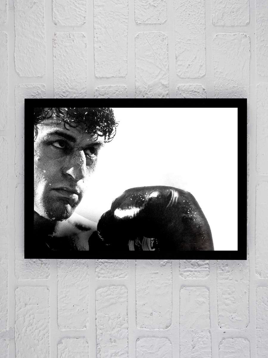 Kızgın Boğa - Raging Bull Film Tablo Siyah Çerçeveli Film Poster Afiş Tablo