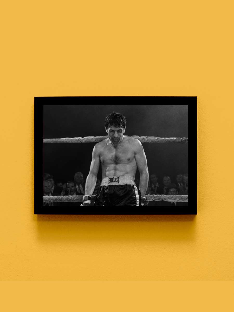 Kızgın Boğa - Raging Bull Film Tablo Siyah Çerçeveli Film Poster Afiş Tablo