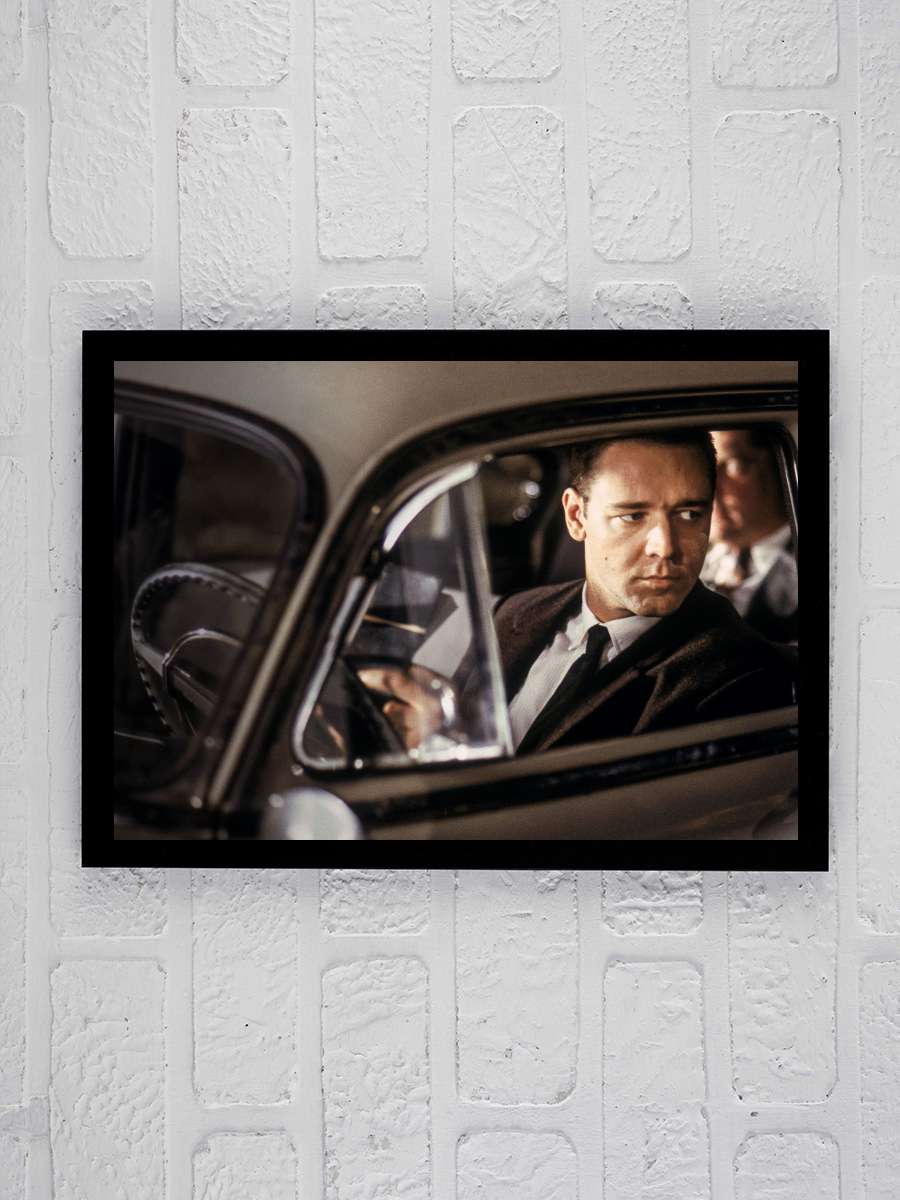 Los Angeles Sırları - L.A. Confidential Film Tablo Siyah Çerçeveli Film Poster Afiş Tablo