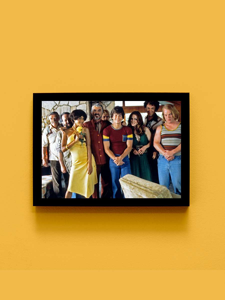 Ateşli Geceler - Boogie Nights Film Tablo Siyah Çerçeveli Film Poster Afiş Tablo