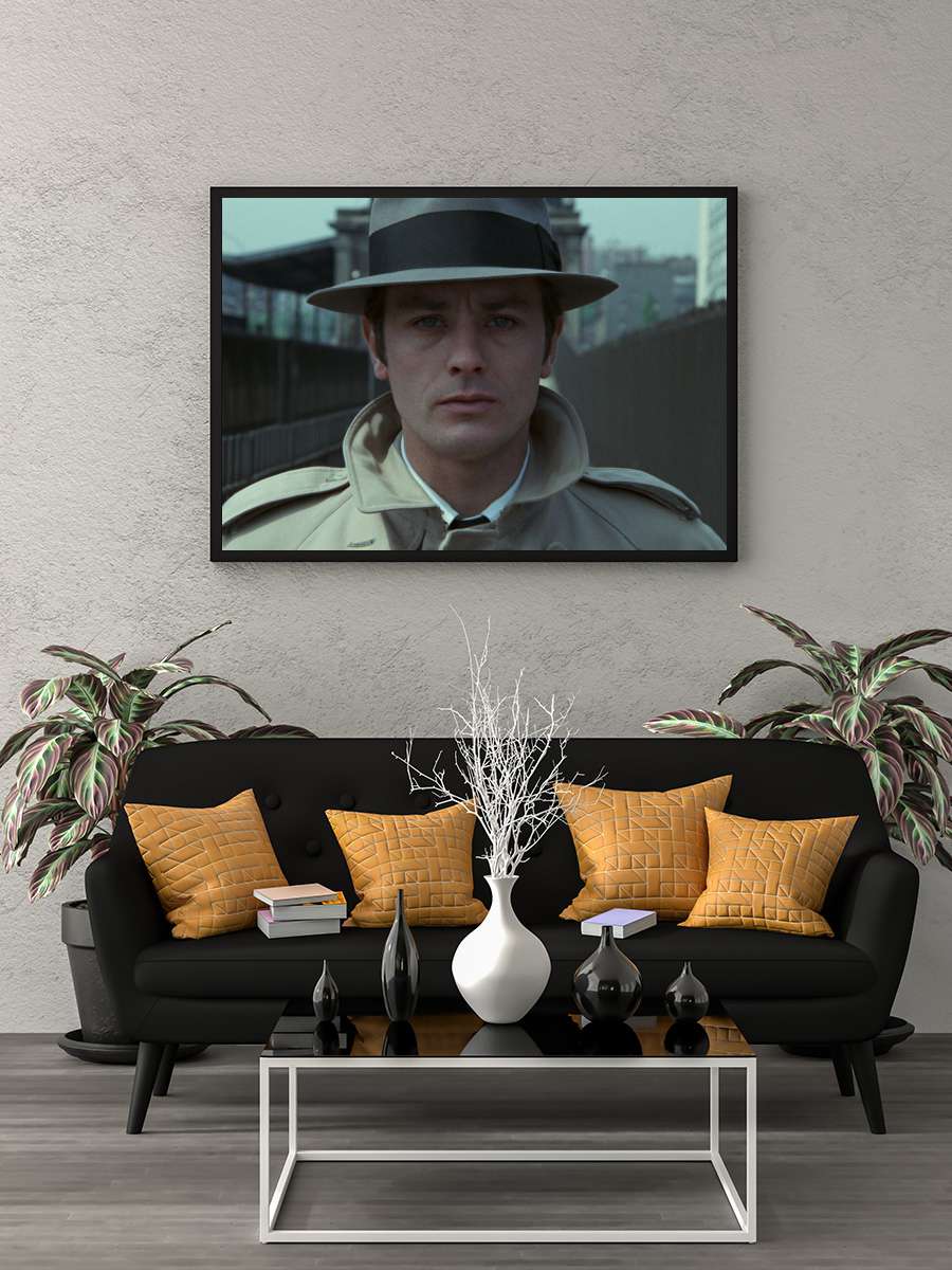 Kiralık Katil - Le Samouraï Film Tablo Siyah Çerçeveli Film Poster Afiş Tablo