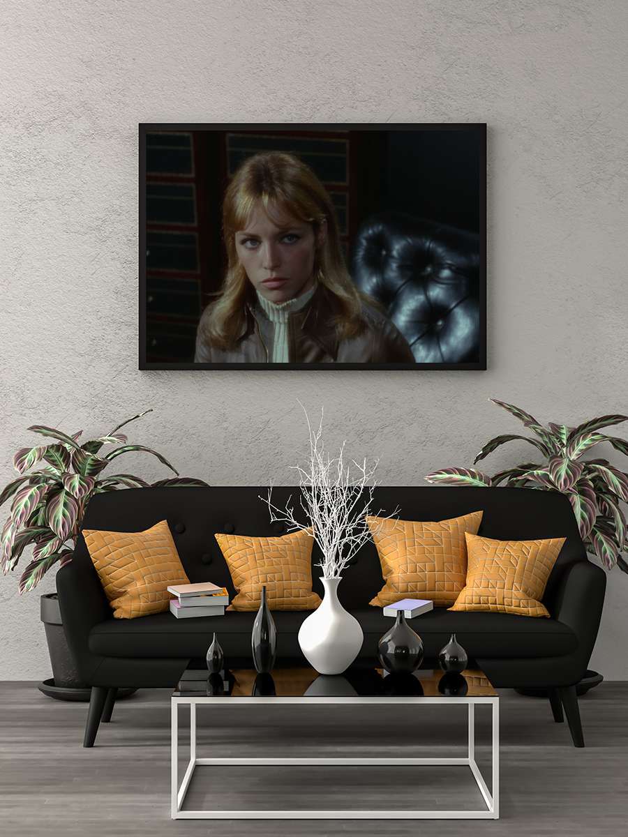 Kiralık Katil - Le Samouraï Film Tablo Siyah Çerçeveli Film Poster Afiş Tablo