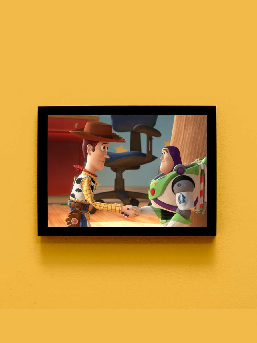 Oyuncak Hikayesi 3 - Toy Story 3 Film Tablo Siyah Çerçeveli Film Poster Afiş Tablo