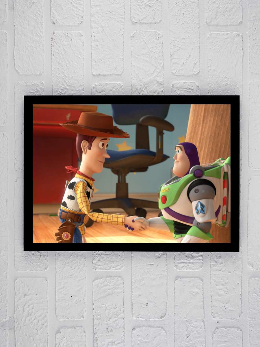 Oyuncak Hikayesi 3 - Toy Story 3 Film Tablo Siyah Çerçeveli Film Poster Afiş Tablo