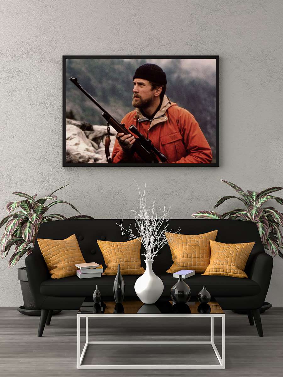 Avcı - The Deer Hunter Film Tablo Siyah Çerçeveli Film Poster Afiş Tablo