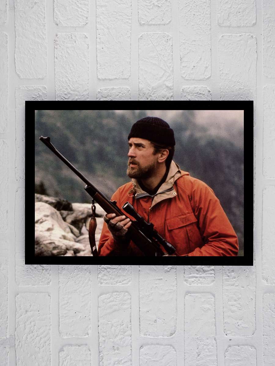 Avcı - The Deer Hunter Film Tablo Siyah Çerçeveli Film Poster Afiş Tablo