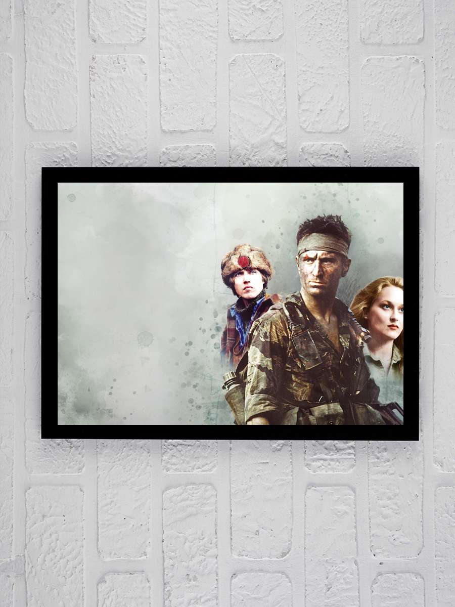 Avcı - The Deer Hunter Film Tablo Siyah Çerçeveli Film Poster Afiş Tablo