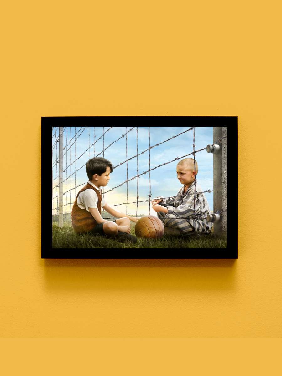 Çizgili Pijamalı Çocuk - The Boy in the Striped Pyjamas Film Tablo Siyah Çerçeveli Film Poster Afiş Tablo