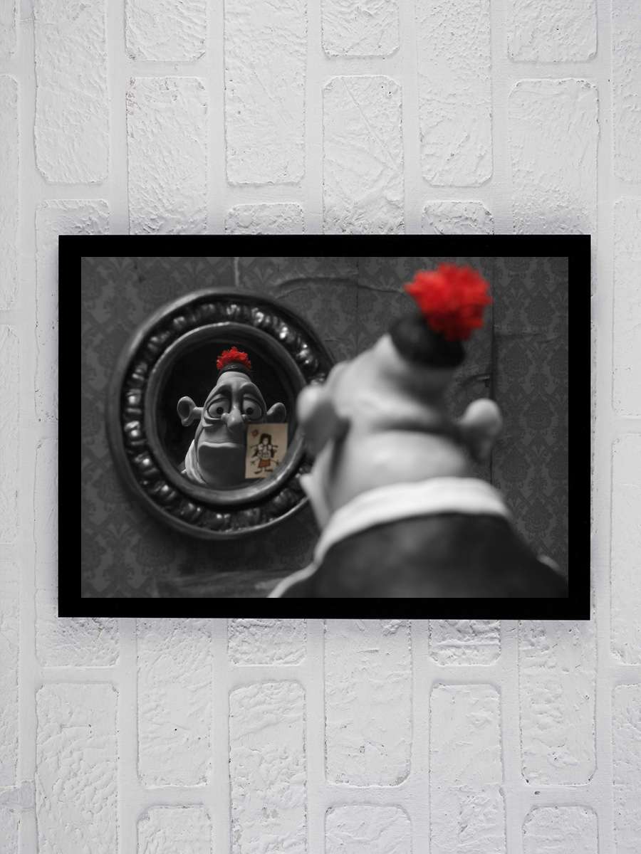 Mary ve Max - Mary and Max Film Tablo Siyah Çerçeveli Film Poster Afiş Tablo