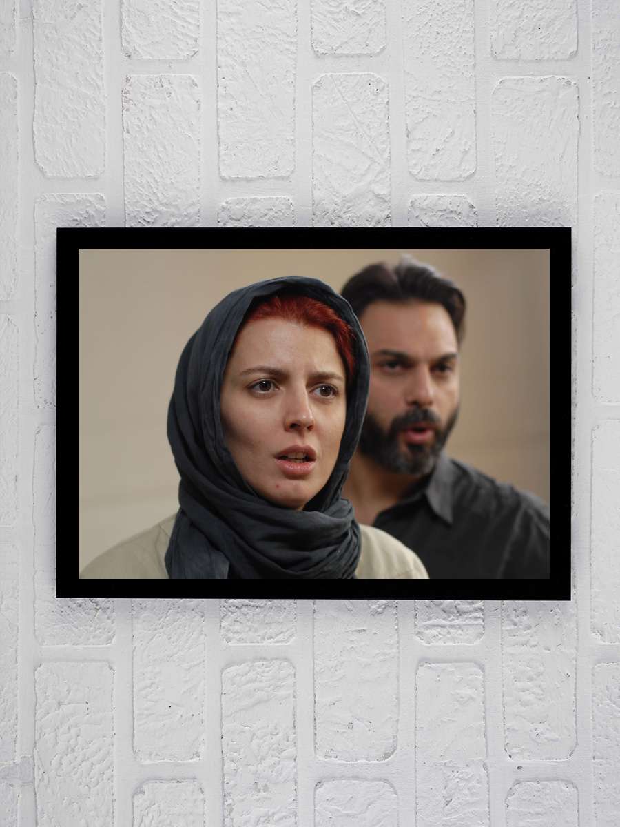 Bir Ayrılık - جدایی نادر از سیمین Film Tablo Siyah Çerçeveli Film Poster Afiş Tablo