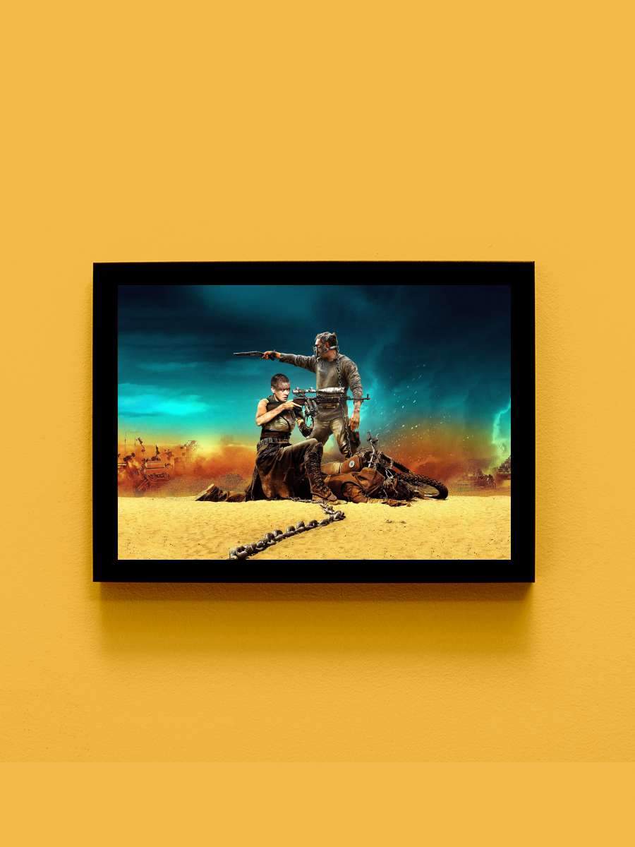 Mad Max: Fury Road Film Tablo Siyah Çerçeveli Film Poster Afiş Tablo