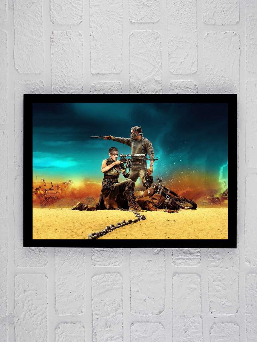 Mad Max: Fury Road Film Tablo Siyah Çerçeveli Film Poster Afiş Tablo