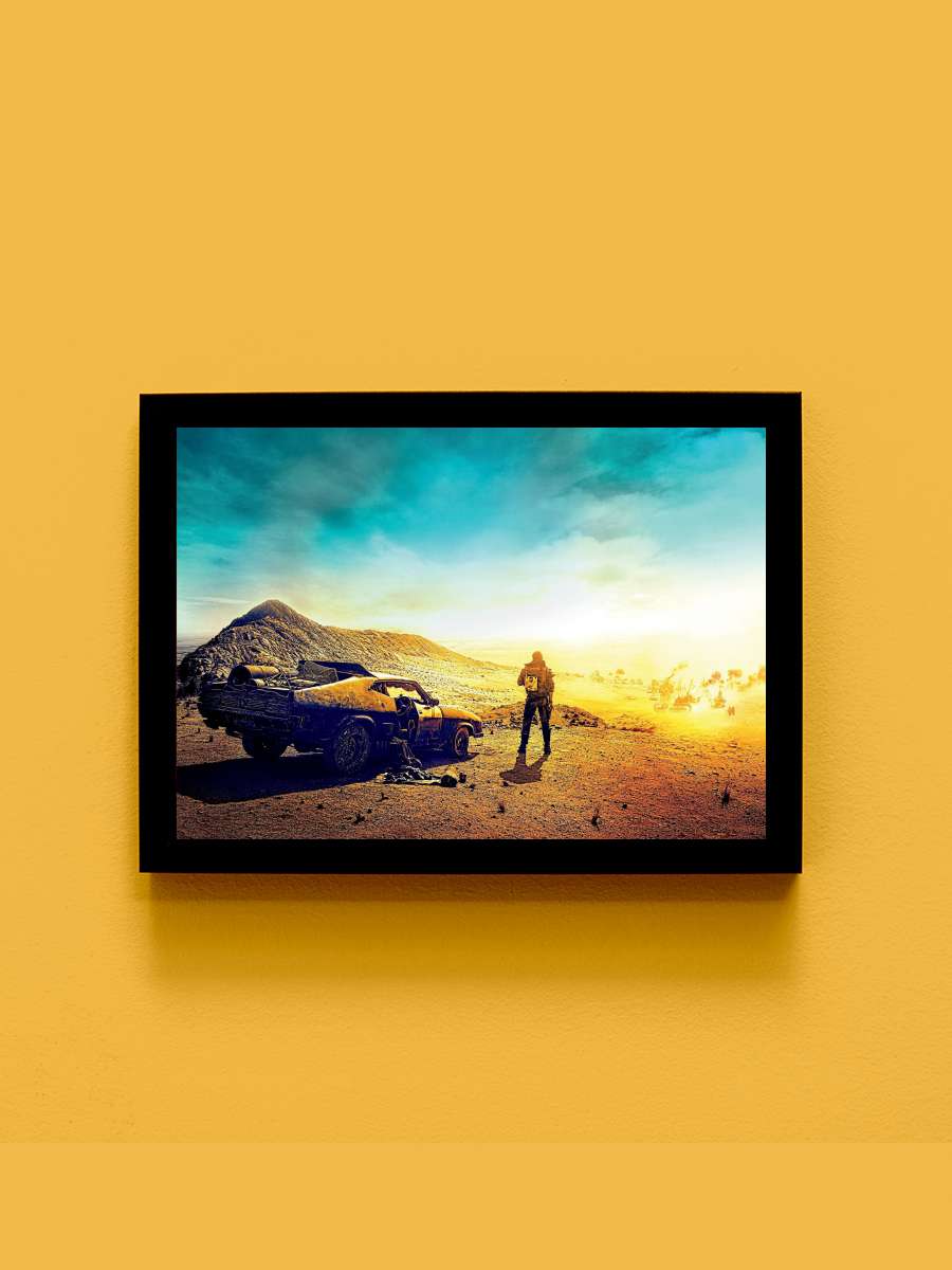 Mad Max: Fury Road Film Tablo Siyah Çerçeveli Film Poster Afiş Tablo