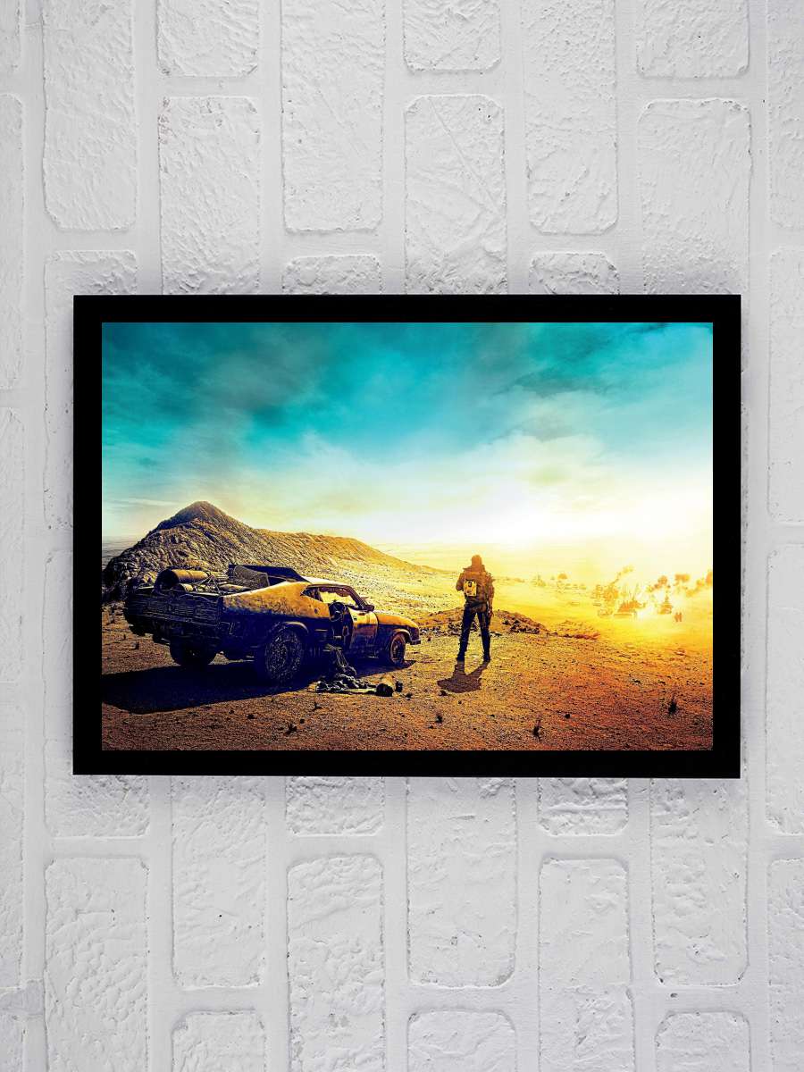 Mad Max: Fury Road Film Tablo Siyah Çerçeveli Film Poster Afiş Tablo