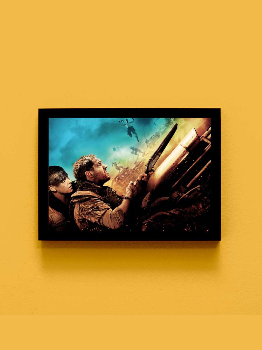 Mad Max: Fury Road Film Tablo Siyah Çerçeveli Film Poster Afiş Tablo