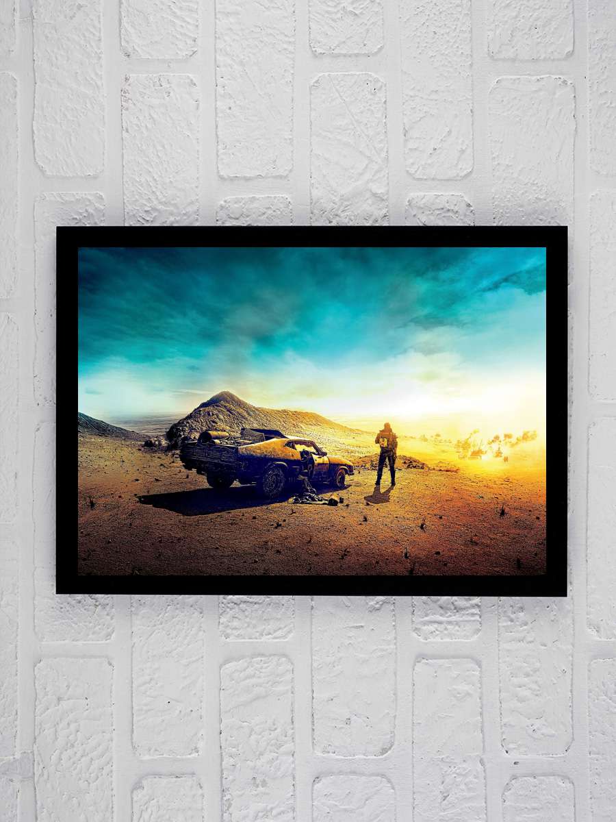 Mad Max: Fury Road Film Tablo Siyah Çerçeveli Film Poster Afiş Tablo