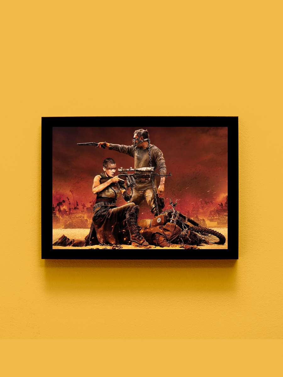 Mad Max: Fury Road Film Tablo Siyah Çerçeveli Film Poster Afiş Tablo