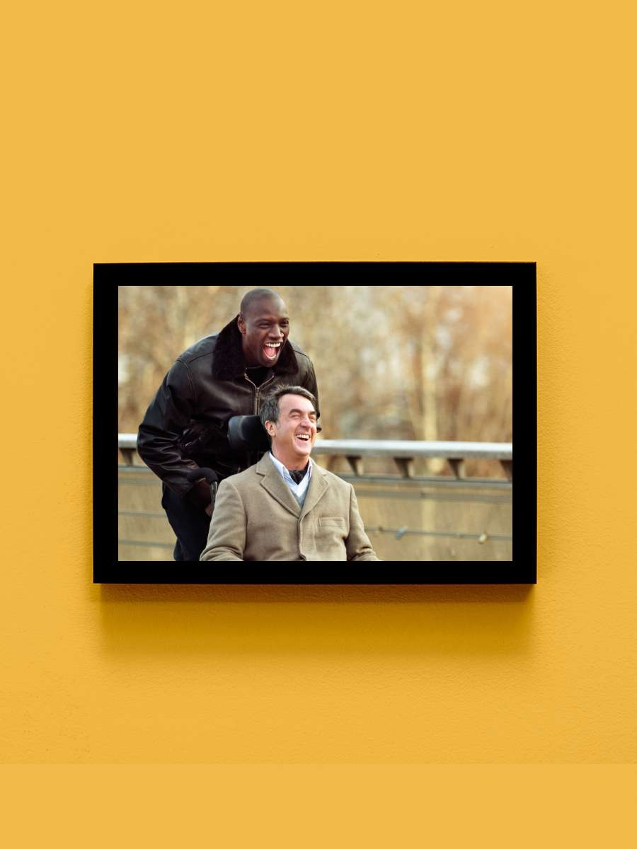 Can Dostum - Intouchables Film Tablo Siyah Çerçeveli Film Poster Afiş Tablo