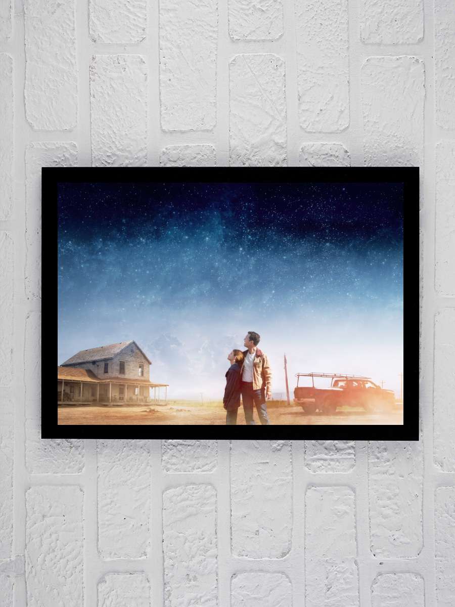 Yıldızlararası - Interstellar Film Tablo Siyah Çerçeveli Film Poster Afiş Tablo