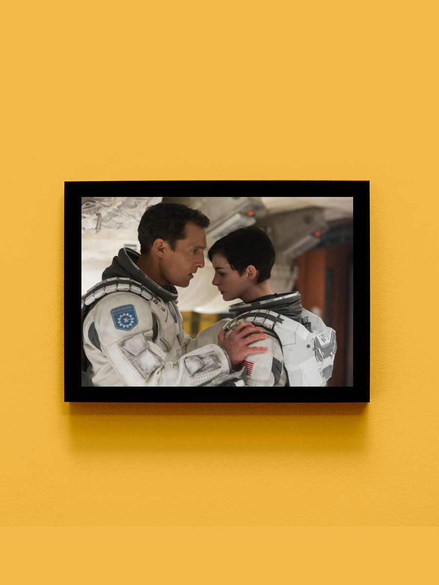 Yıldızlararası - Interstellar Film Tablo Siyah Çerçeveli Film Poster Afiş Tablo