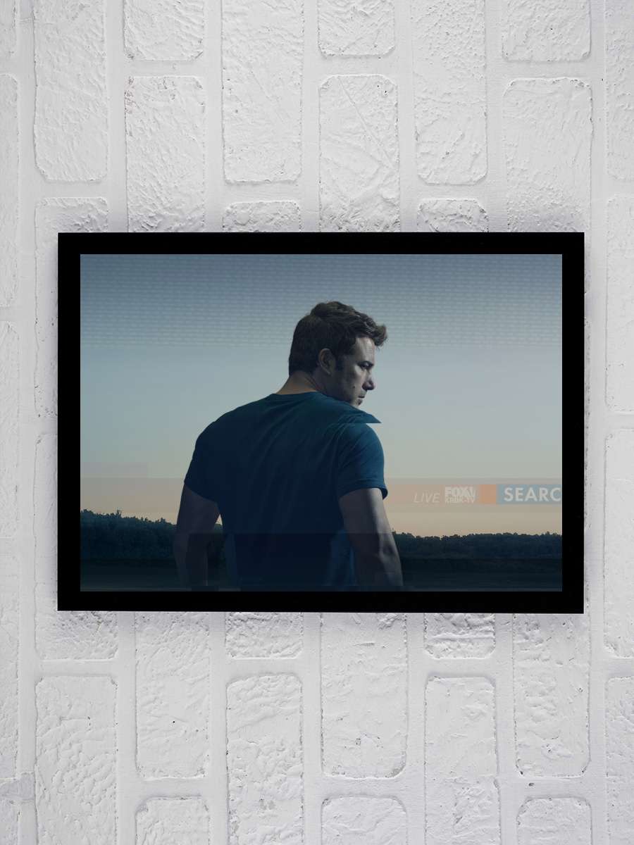 Kayıp Kız - Gone Girl Film Tablo Siyah Çerçeveli Film Poster Afiş Tablo