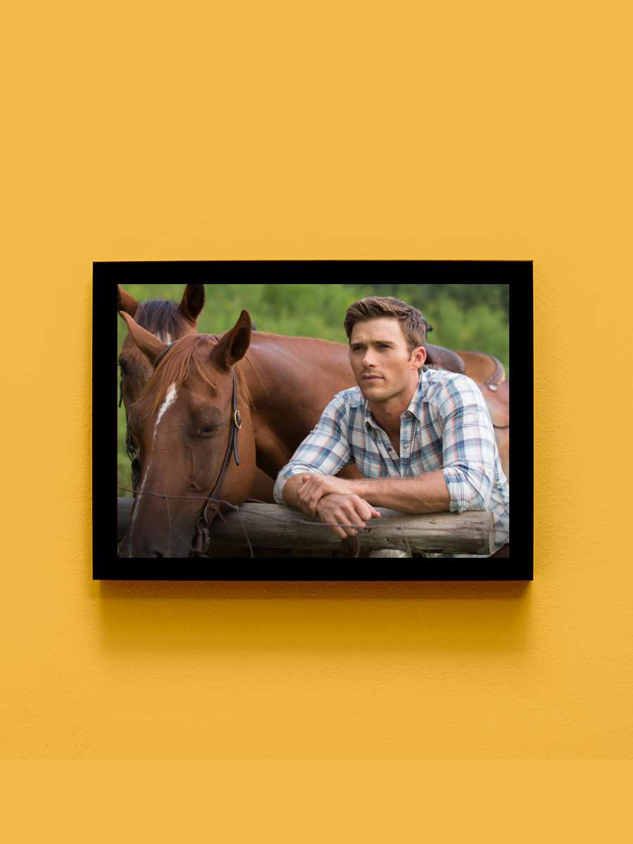 Seninle Bir Ömür - The Longest Ride Film Tablo Siyah Çerçeveli Film Poster Afiş Tablo