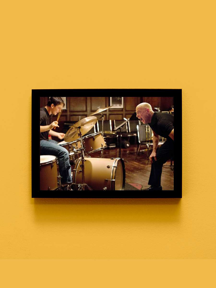 Whiplash Film Tablo Siyah Çerçeveli Film Poster Afiş Tablo