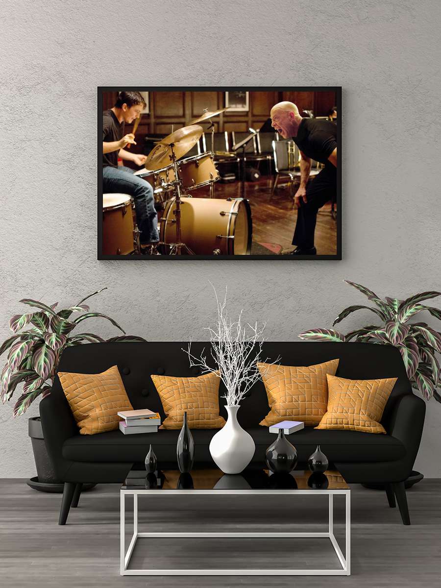 Whiplash Film Tablo Siyah Çerçeveli Film Poster Afiş Tablo