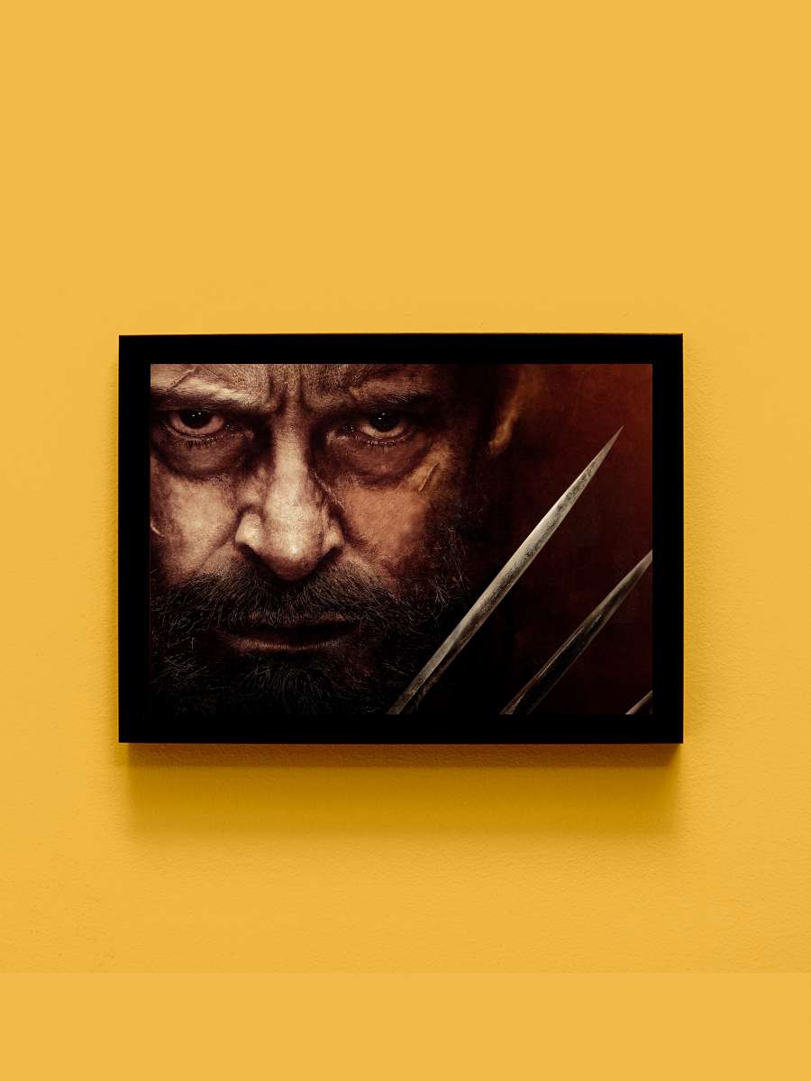 Logan: Wolverine - Logan Film Tablo Siyah Çerçeveli Film Poster Afiş Tablo