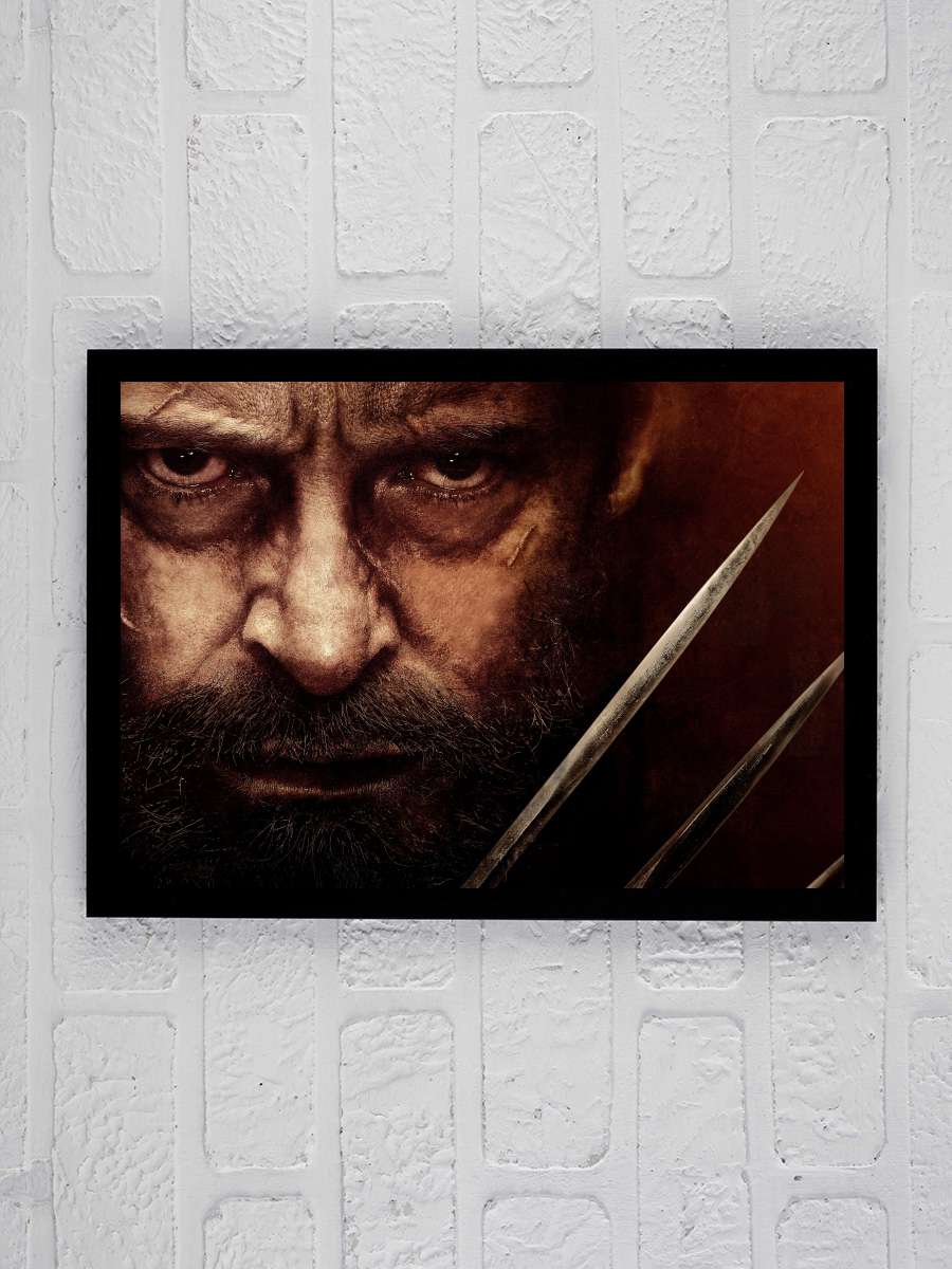 Logan: Wolverine - Logan Film Tablo Siyah Çerçeveli Film Poster Afiş Tablo