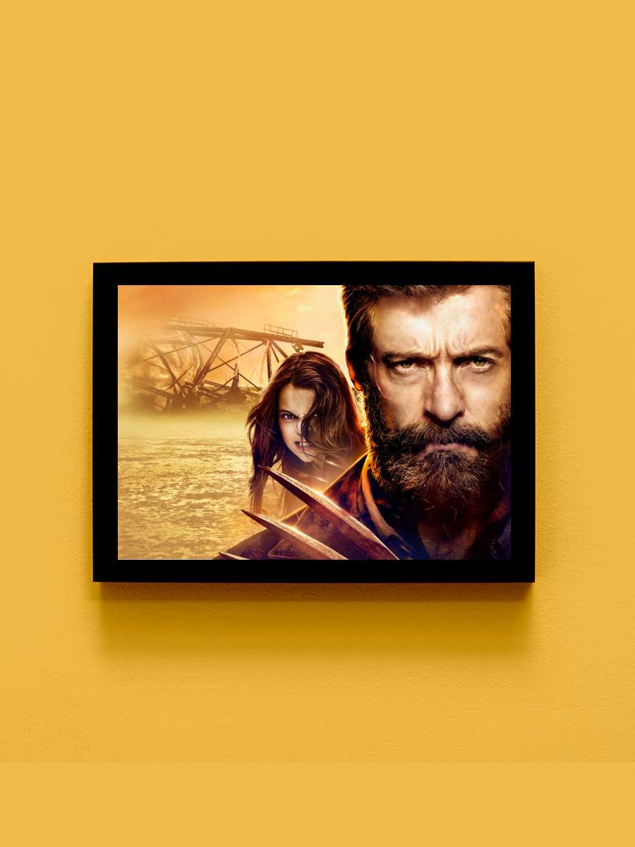 Logan: Wolverine - Logan Film Tablo Siyah Çerçeveli Film Poster Afiş Tablo