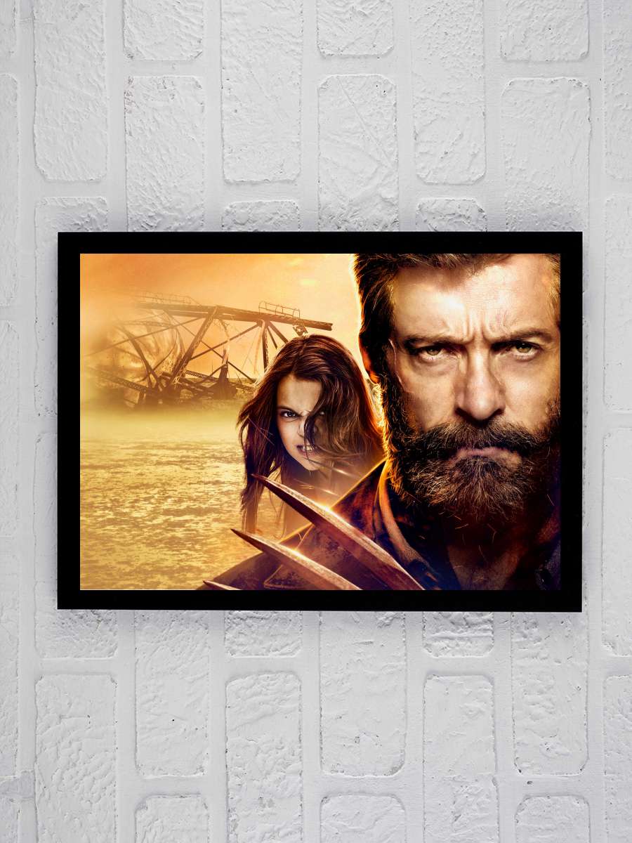 Logan: Wolverine - Logan Film Tablo Siyah Çerçeveli Film Poster Afiş Tablo