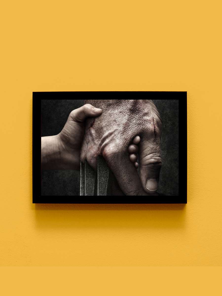 Logan: Wolverine - Logan Film Tablo Siyah Çerçeveli Film Poster Afiş Tablo