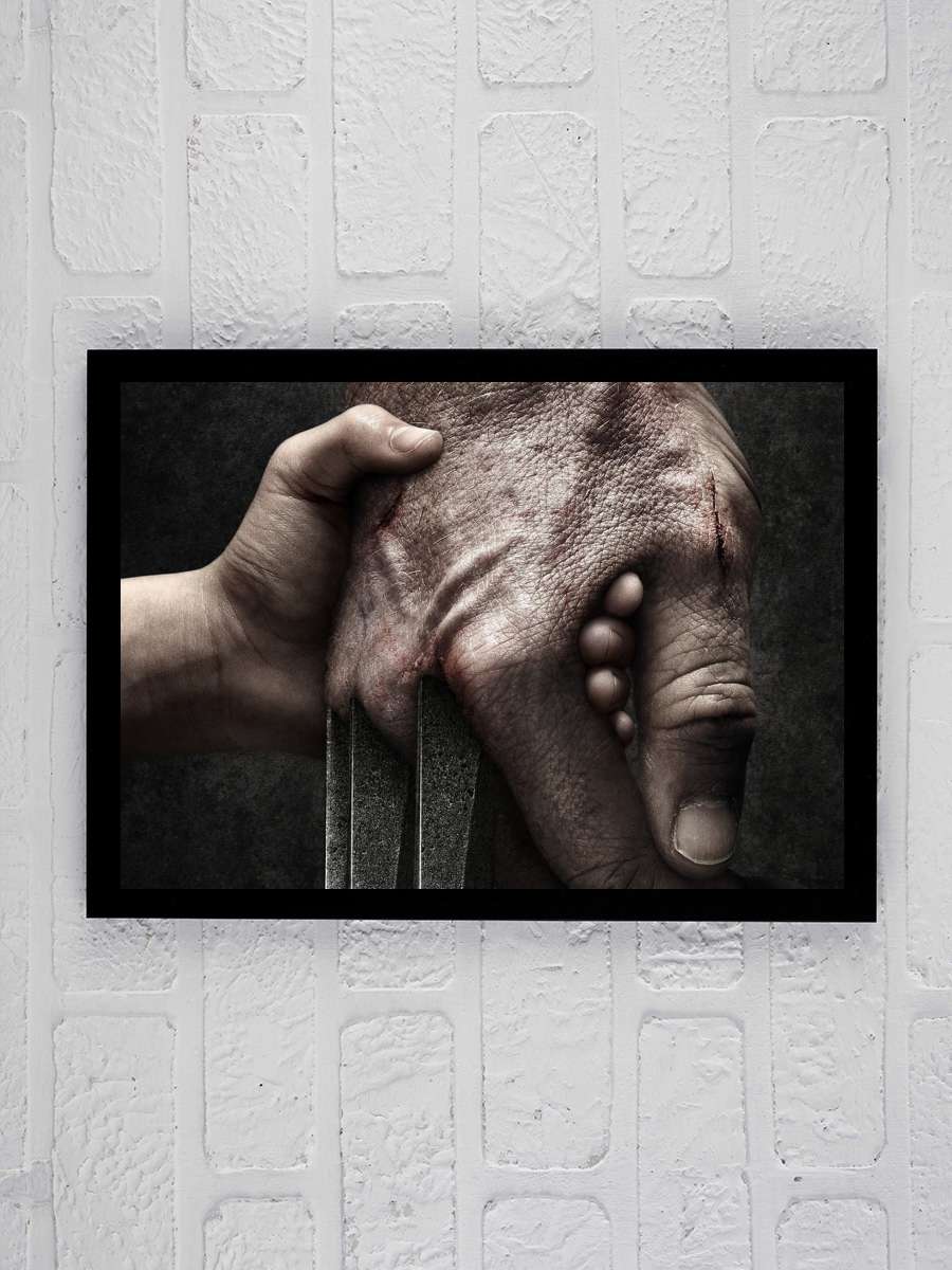 Logan: Wolverine - Logan Film Tablo Siyah Çerçeveli Film Poster Afiş Tablo