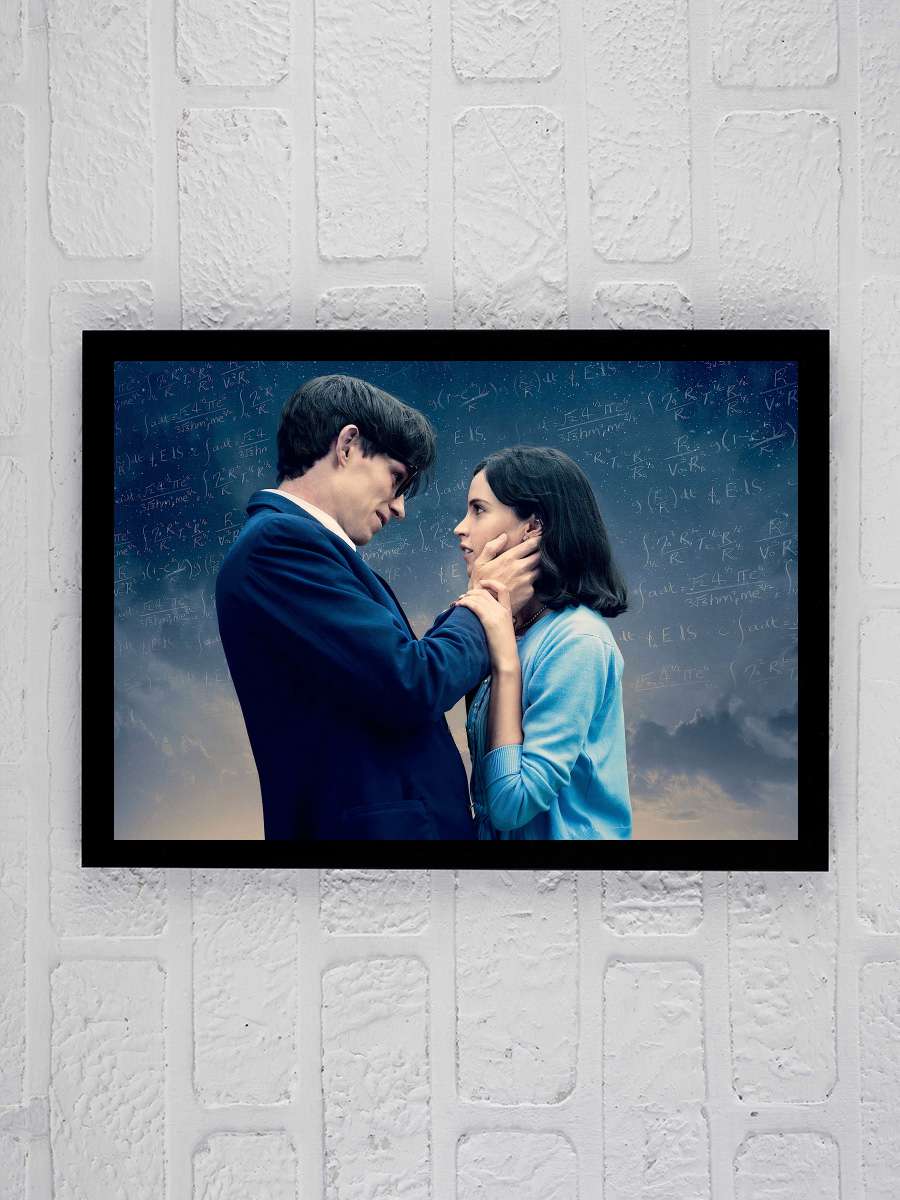 Her Şeyin Teorisi - The Theory of Everything Film Tablo Siyah Çerçeveli Film Poster Afiş Tablo