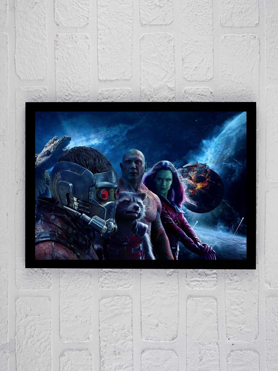 Galaksinin Koruyucuları 2 - Guardians of the Galaxy Vol. 2 Film Tablo Siyah Çerçeveli Film Poster Afiş Tablo