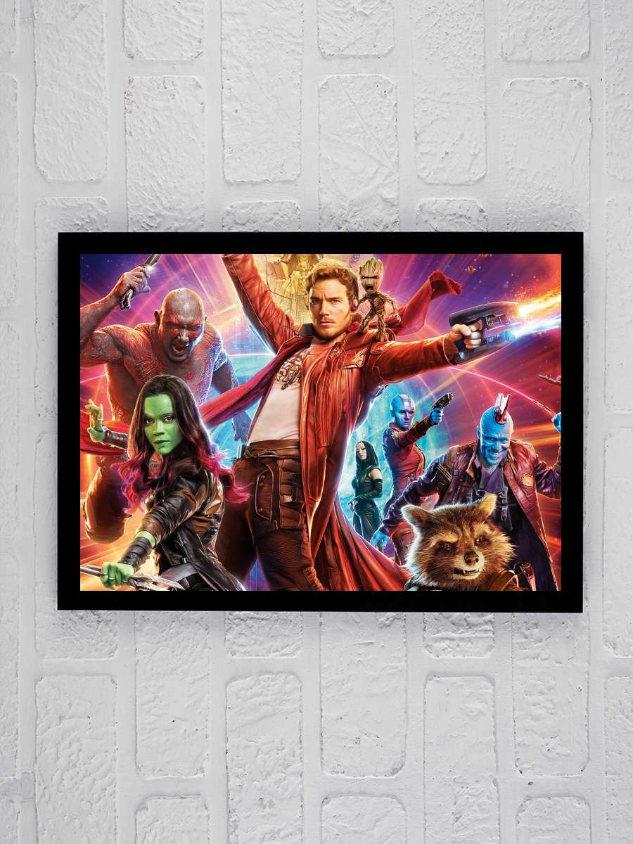 Galaksinin Koruyucuları 2 - Guardians of the Galaxy Vol. 2 Film Tablo Siyah Çerçeveli Film Poster Afiş Tablo