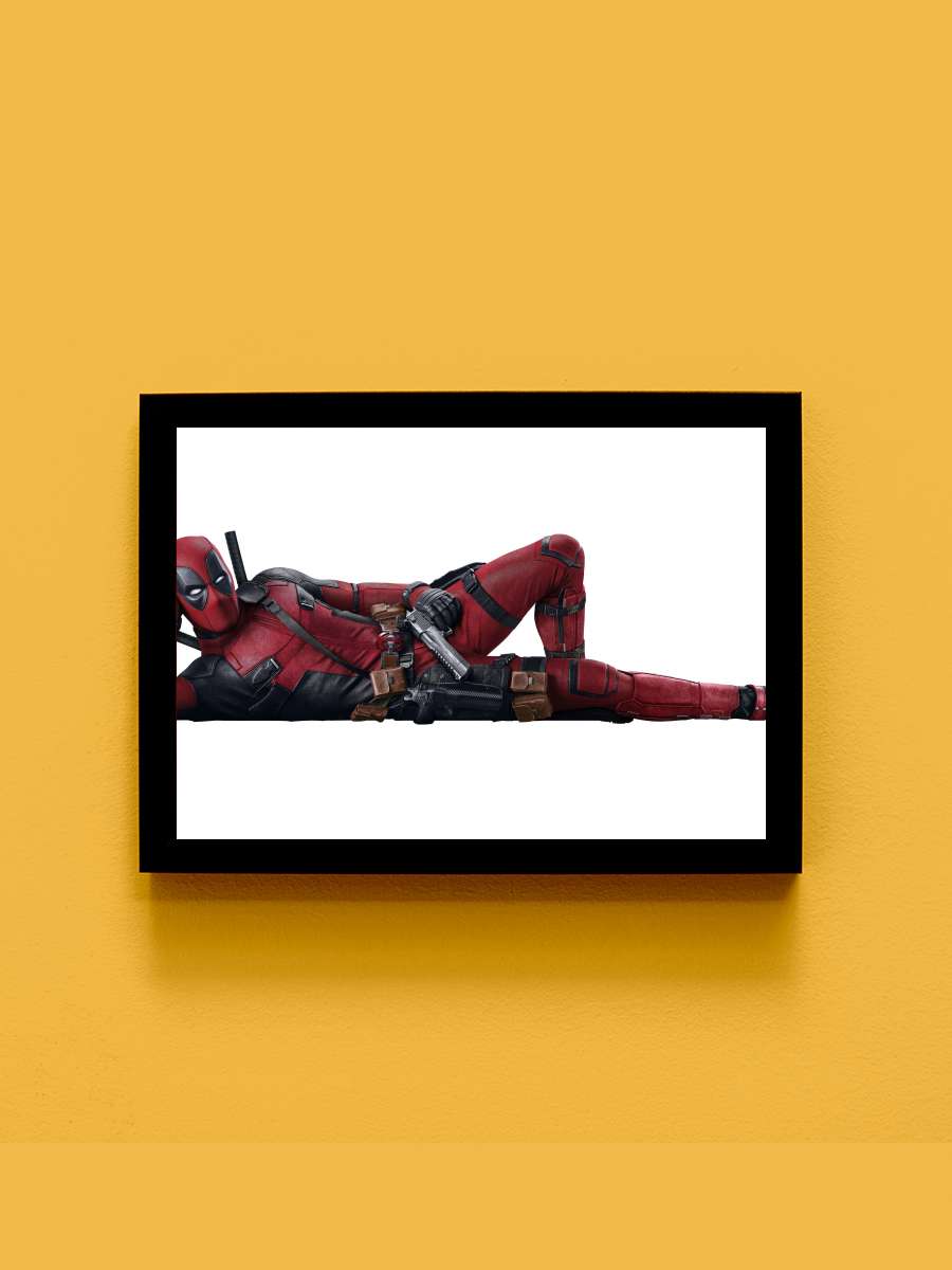 Deadpool Film Tablo Siyah Çerçeveli Film Poster Afiş Tablo