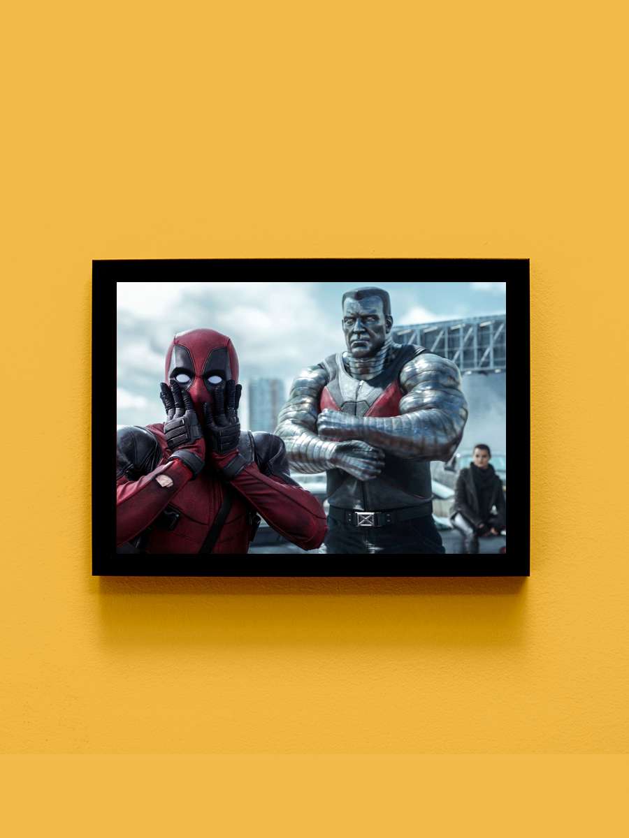 Deadpool Film Tablo Siyah Çerçeveli Film Poster Afiş Tablo