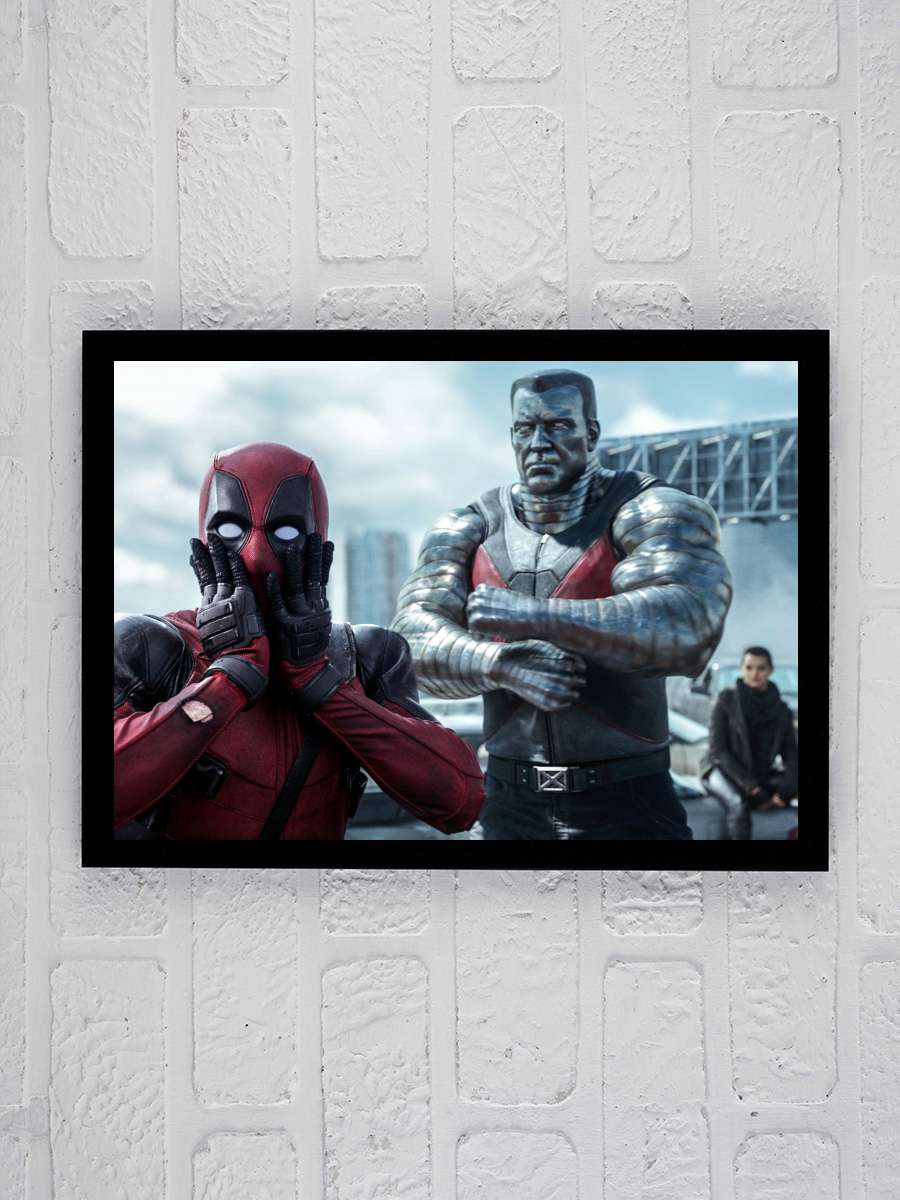 Deadpool Film Tablo Siyah Çerçeveli Film Poster Afiş Tablo