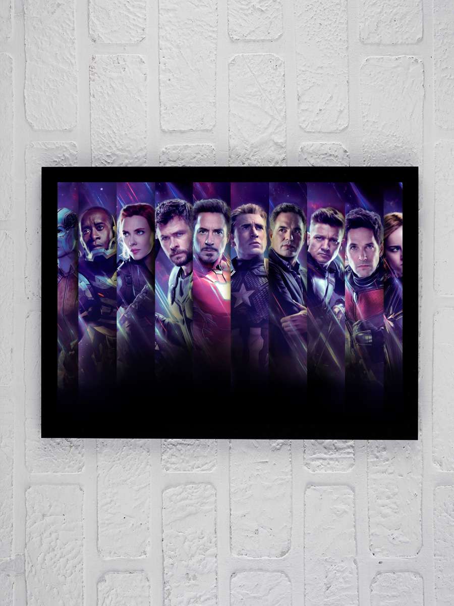 Avengers: Endgame Film Tablo Siyah Çerçeveli Film Poster Afiş Tablo