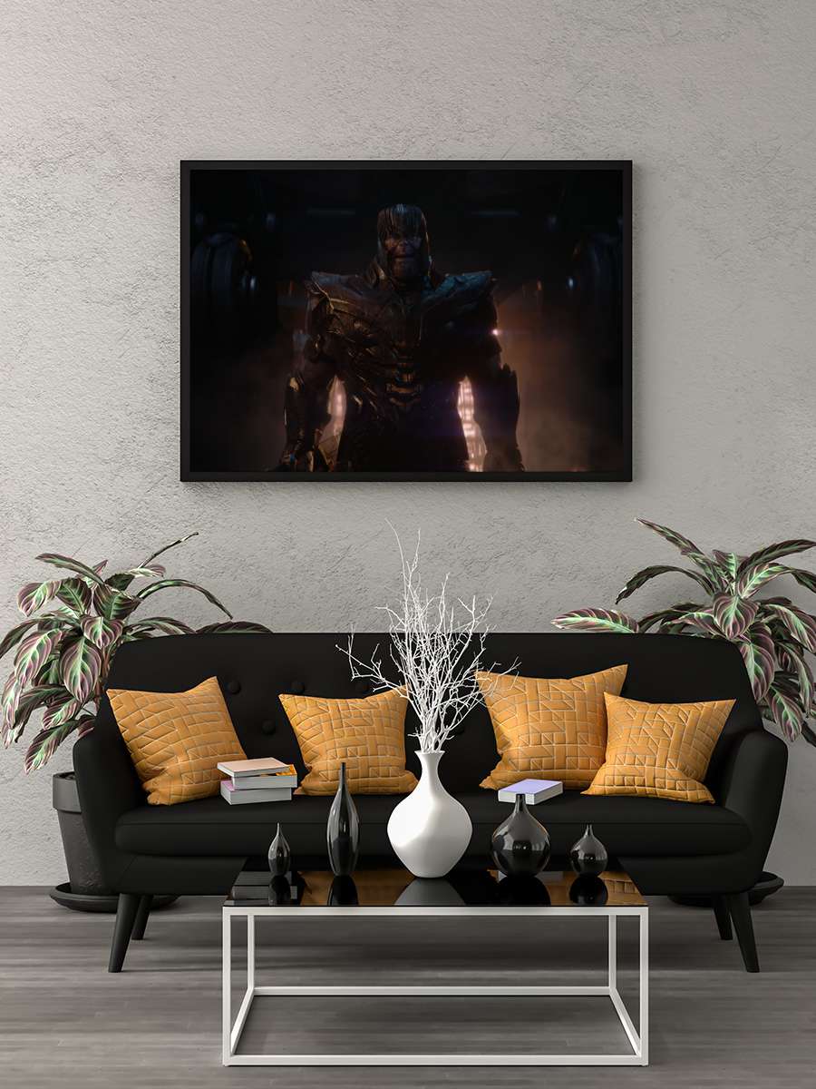 Avengers: Endgame Film Tablo Siyah Çerçeveli Film Poster Afiş Tablo