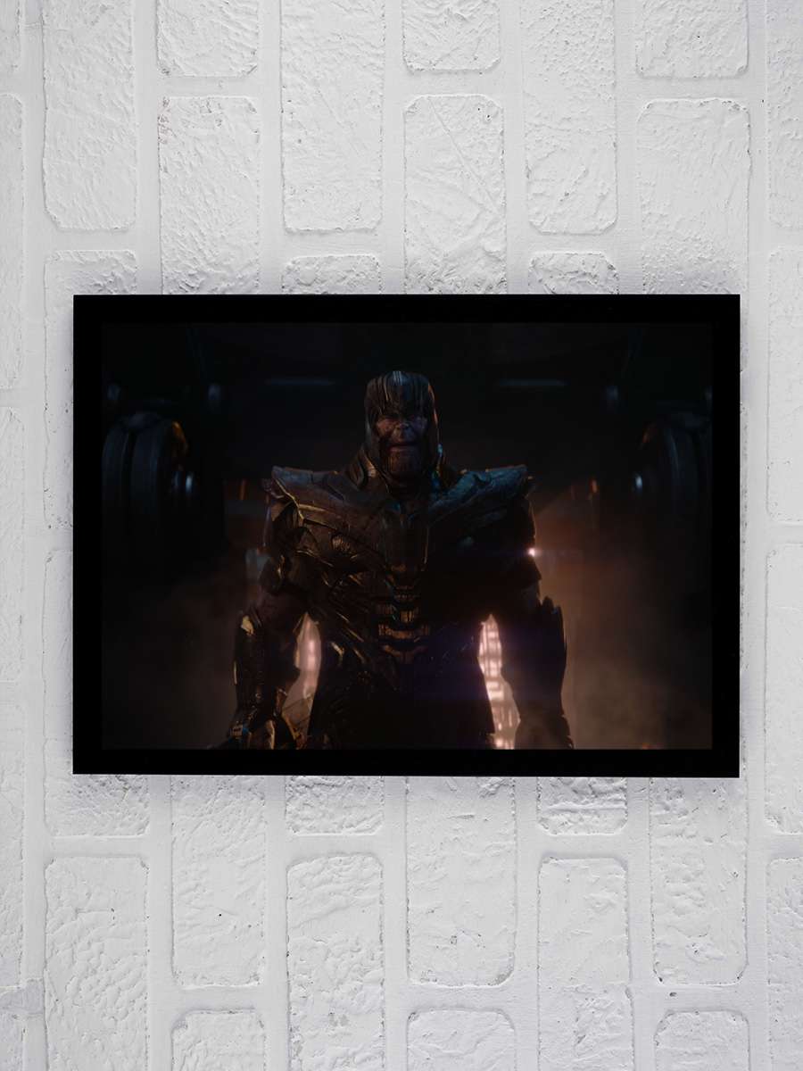 Avengers: Endgame Film Tablo Siyah Çerçeveli Film Poster Afiş Tablo