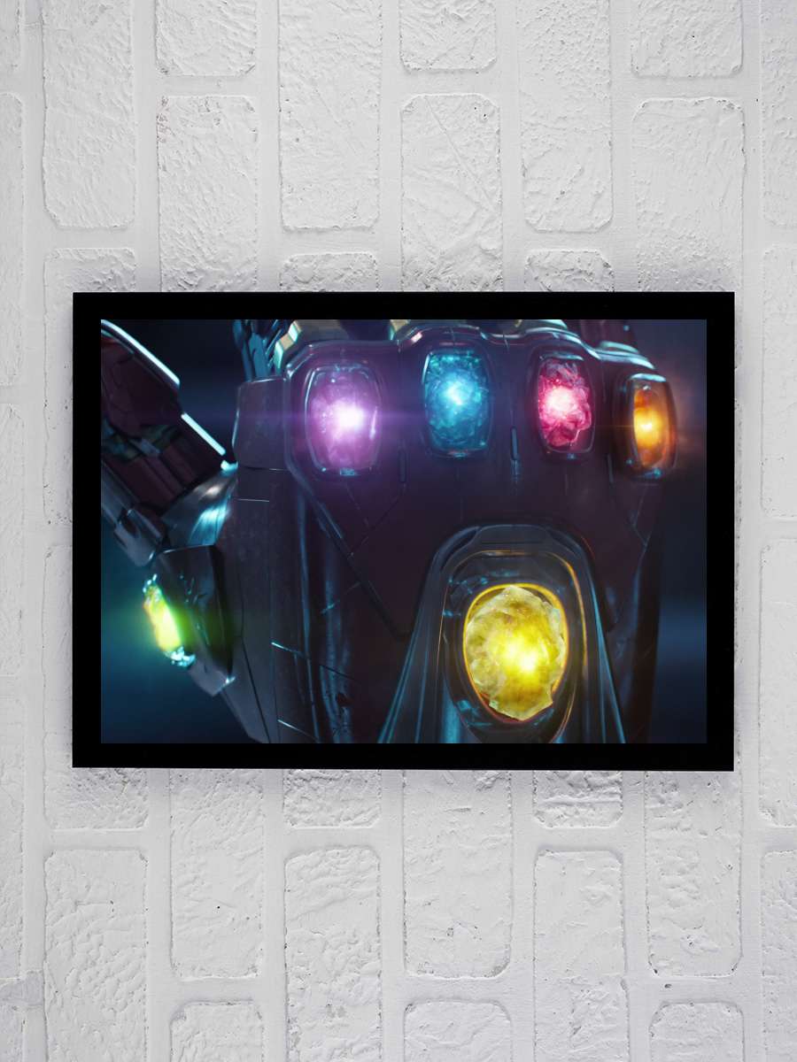 Avengers: Endgame Film Tablo Siyah Çerçeveli Film Poster Afiş Tablo