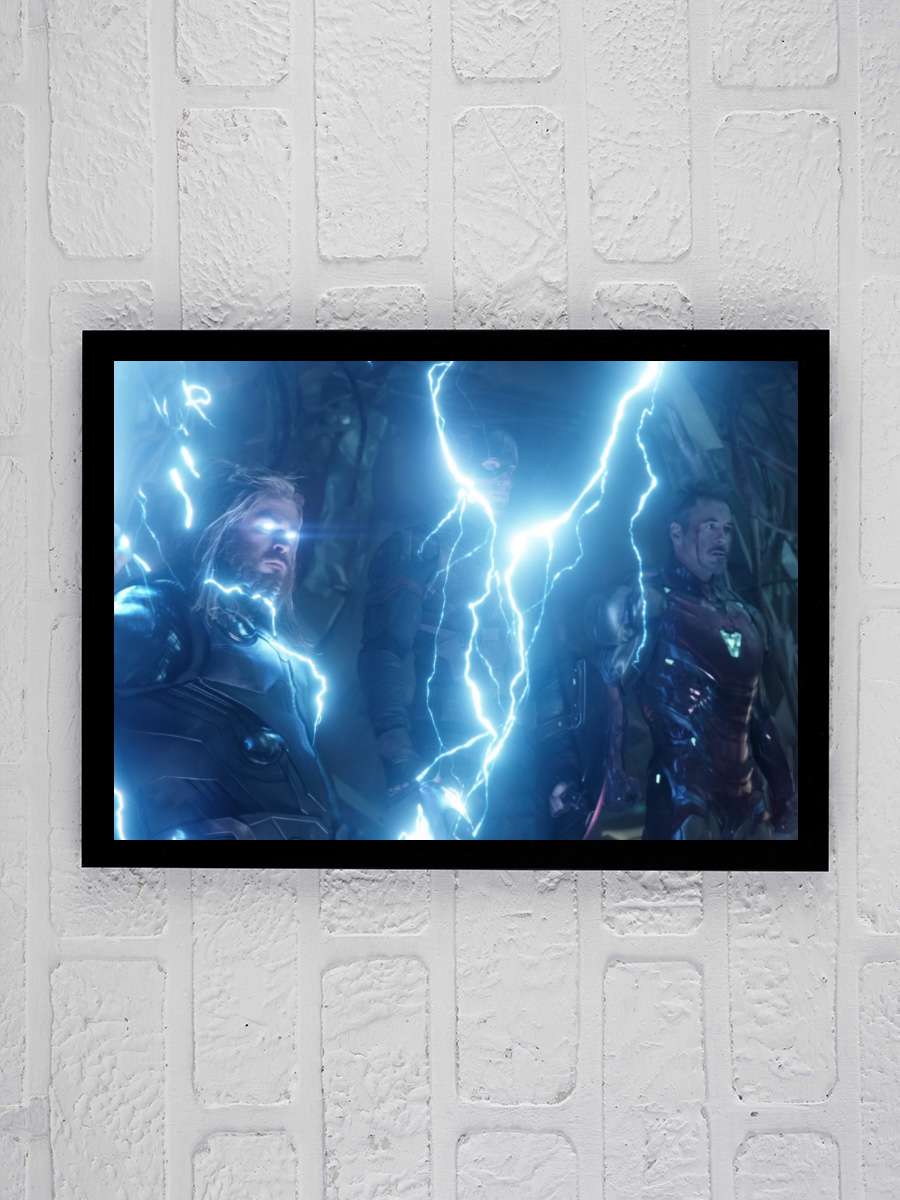 Avengers: Endgame Film Tablo Siyah Çerçeveli Film Poster Afiş Tablo