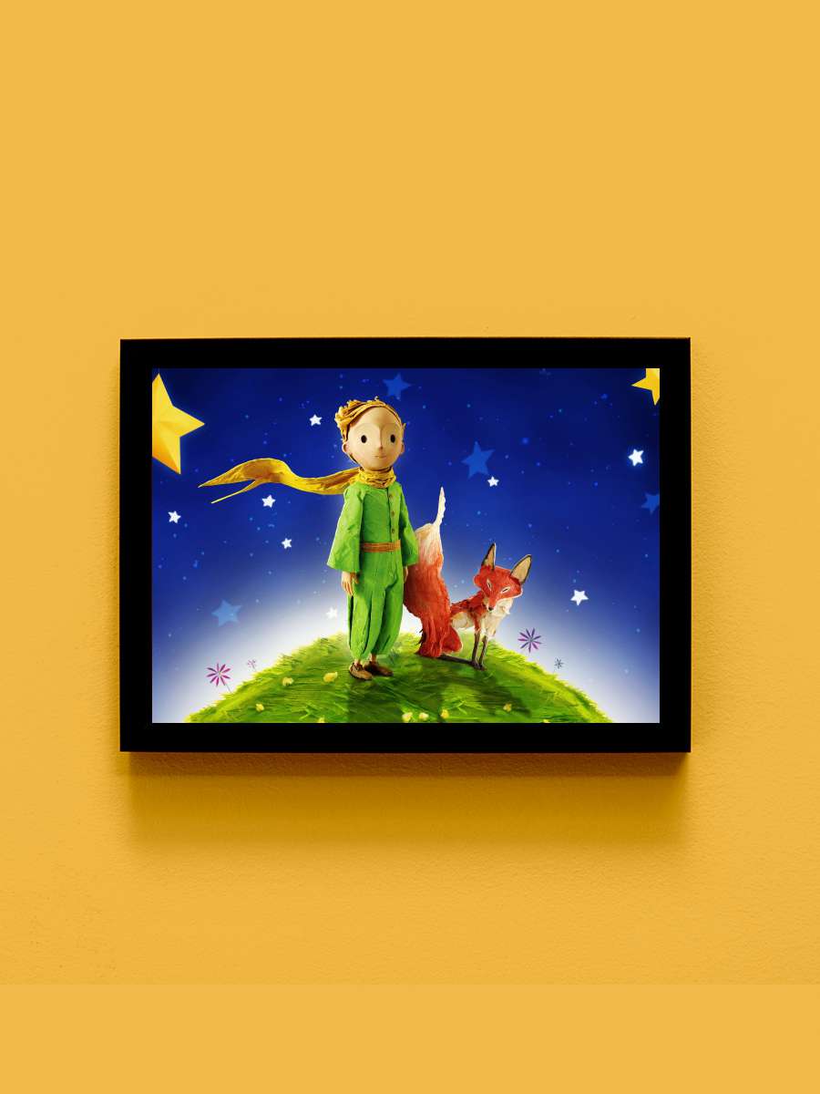 Küçük Prens - The Little Prince Film Tablo Siyah Çerçeveli Film Poster Afiş Tablo