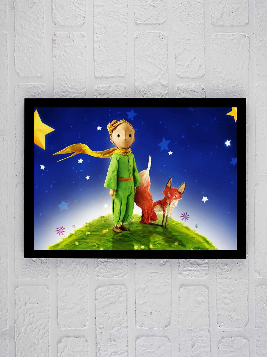 Küçük Prens - The Little Prince Film Tablo Siyah Çerçeveli Film Poster Afiş Tablo