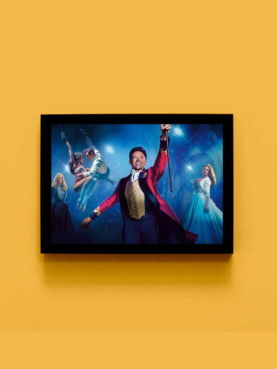 Muhteşem Showman - The Greatest Showman Film Tablo Siyah Çerçeveli Film Poster Afiş Tablo