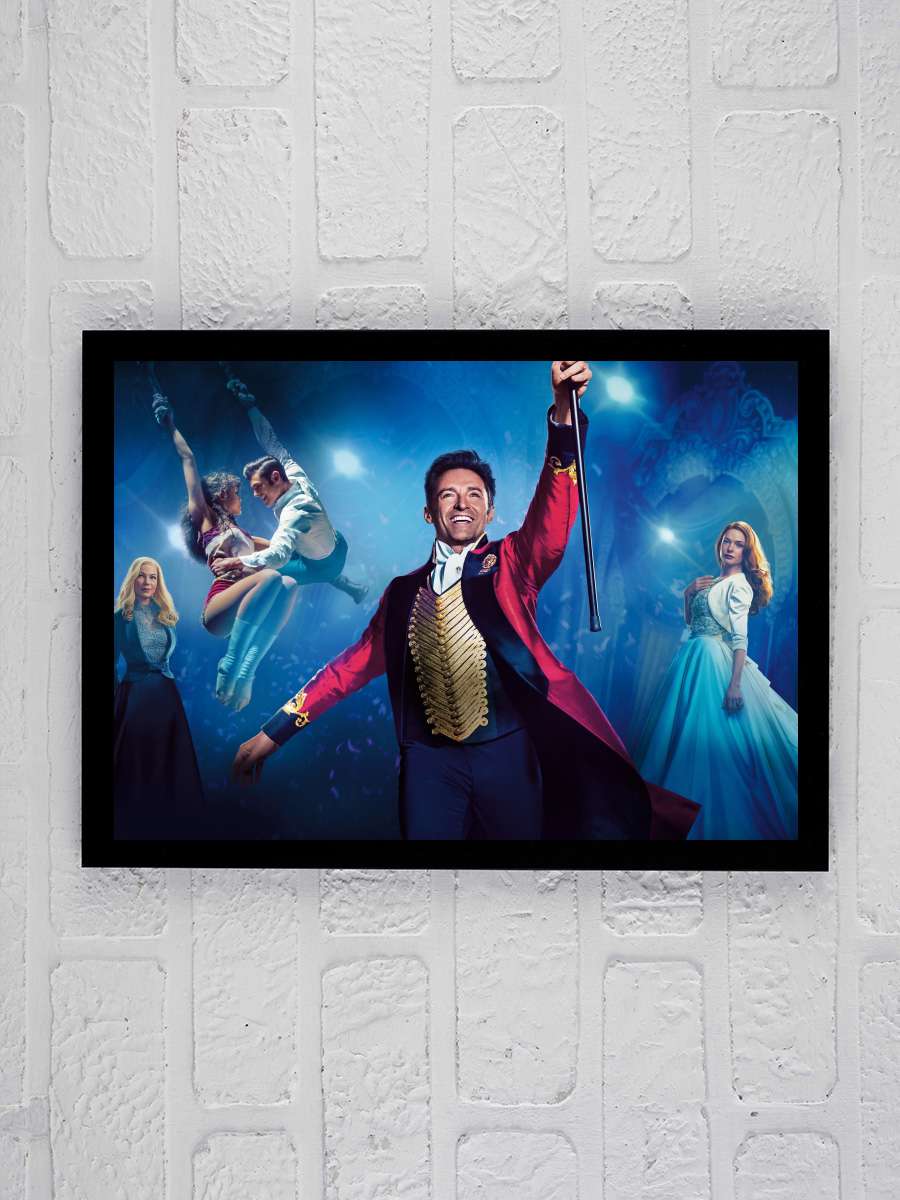 Muhteşem Showman - The Greatest Showman Film Tablo Siyah Çerçeveli Film Poster Afiş Tablo